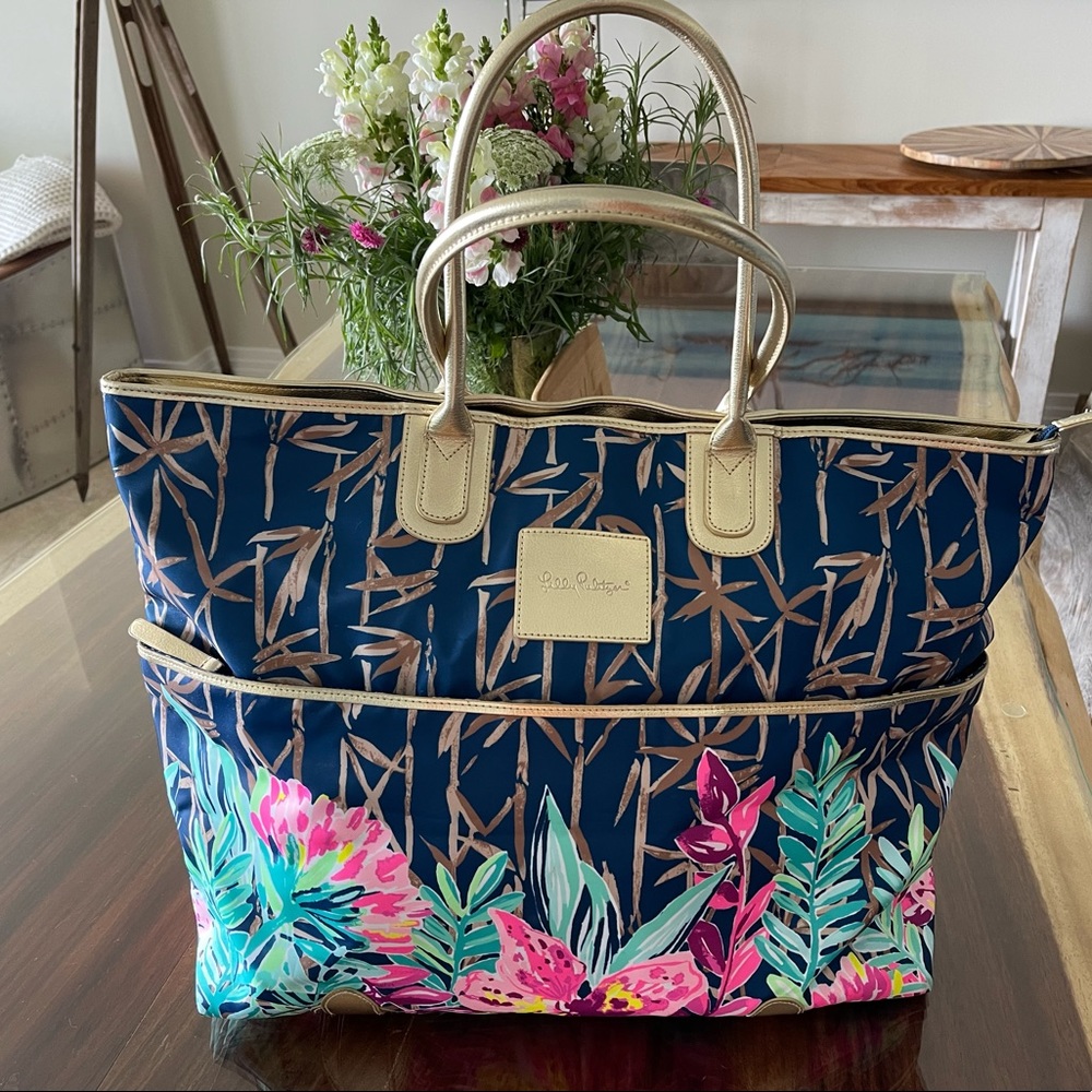 Lilly Pulitzer | Jet Set Weekender Tote Bag